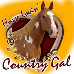 6724 HORSE LOVIN' COUNTRY GAL