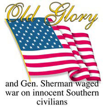 4948L OLD GLORY AND GEN SHERMAN WAGE