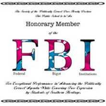 4961L HONORARY MEMBER FBI (POL CORR)