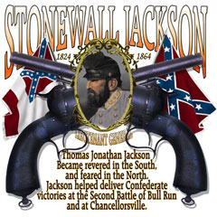 4346L STONEWALL JACKSON WITH GUNS