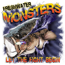 6734 FRESHWATER MONSTERS.  LE