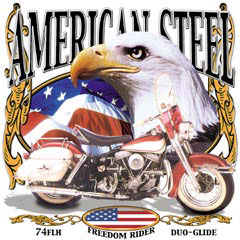 4673L AMERICAN STEEL MOTORCYCLE