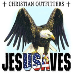 4447 JESUS SAVES WITH EAGLE