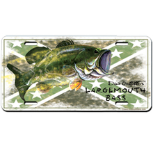 Large Mouth Bass Car Tag 17070-6556