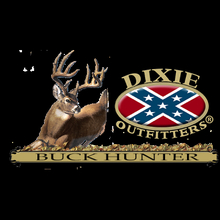 17079-6389 Buck Hunter Dixie Outfitters 16" Window Decal