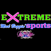 17079-044 Extreme Mud Boggin Sports Dixie Girls 16" Window Decal 