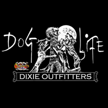 17079-066 Dog Life Dixie Outfitters 16" Window Decal