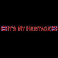 17032-37 It's My Heritage Windshield Decal 