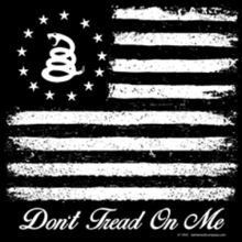 DON'T TREAD ON ME W/ American Flag