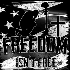 Freedom Isn't FREE w/ American Flag