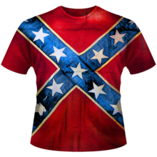 11085 REBEL-FLAG All Over Shirt