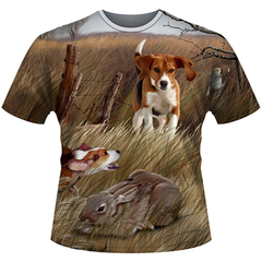 11085 DOGS ALL OVER SHIRTS
