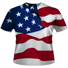 11085 ALL AMERICAN ALL OVER SHIRTS