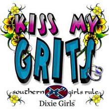 5931L KISS MY GRITS SOUTHERN GI