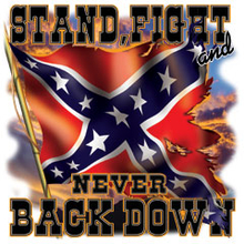 6827L STAND, FIGHT AND NEVER BACK 