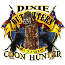 6574L BLACK AND TAN, COON HUNTE