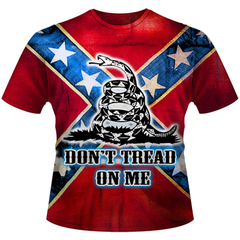 Dixie Outfitters - Burlington, NC :: 11085 REBEL-FLAG All Over Shirt
