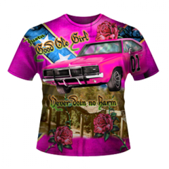 11085 DIXIE GIRLS ALL OVER SHIRTS